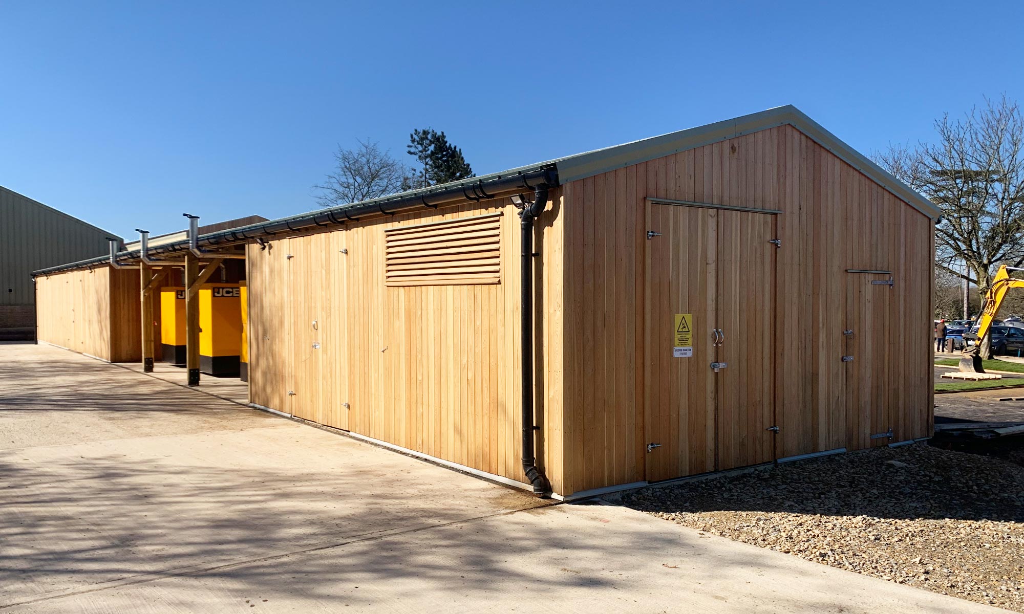 Steel framed agricultural building contractor Warwickshire