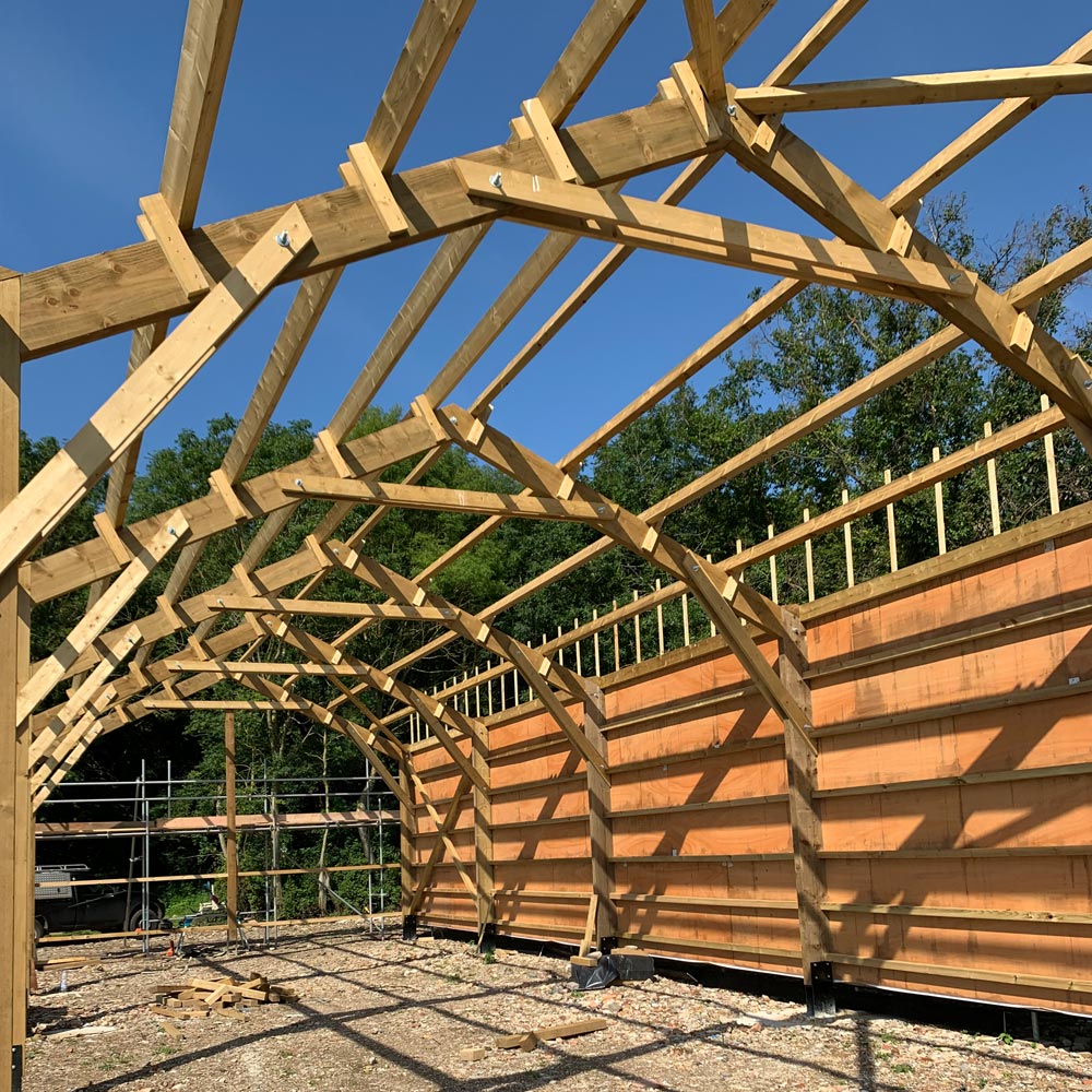 Wood farm building contractor in Warwickshire
