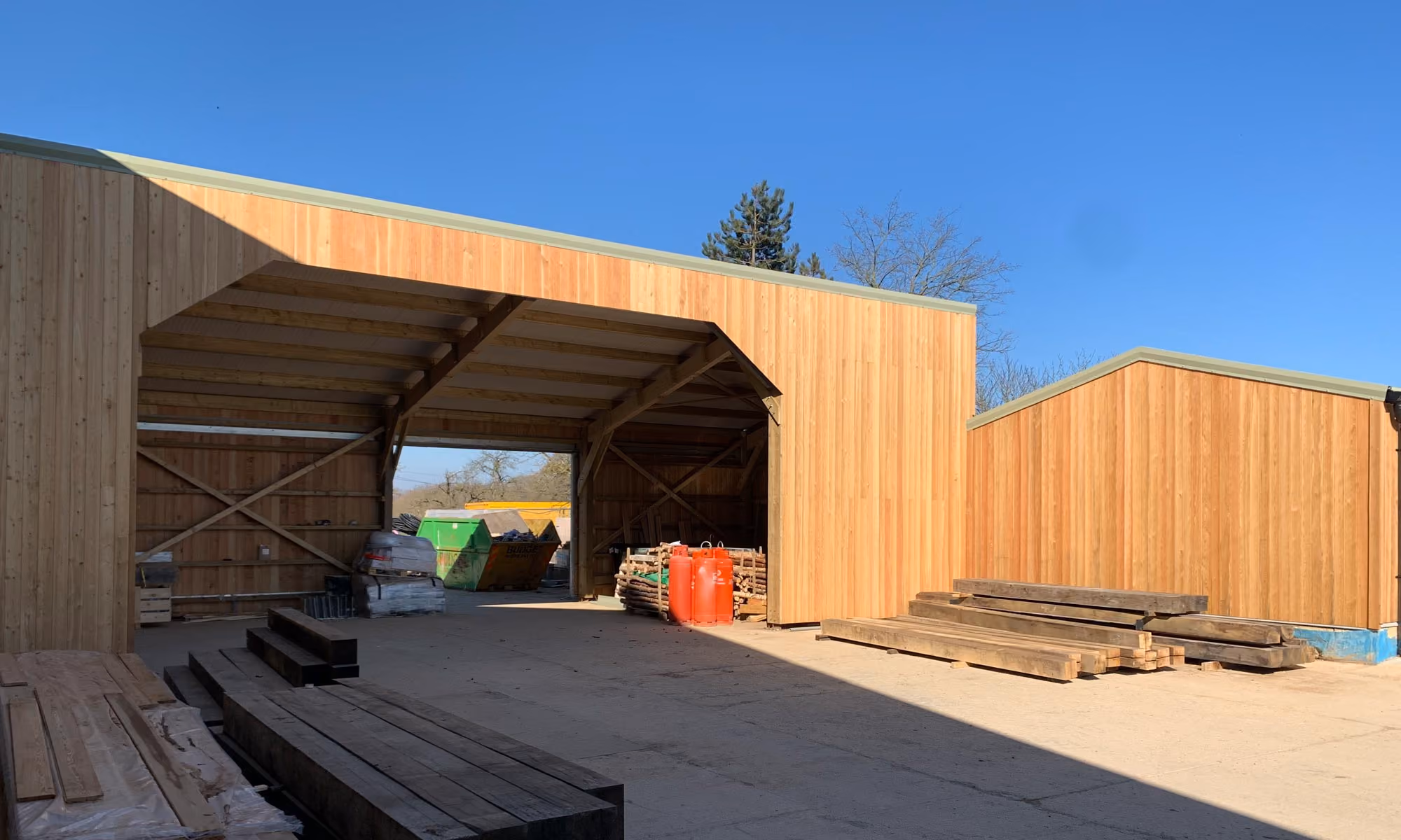 Timber framed barn in Buckinghamshire